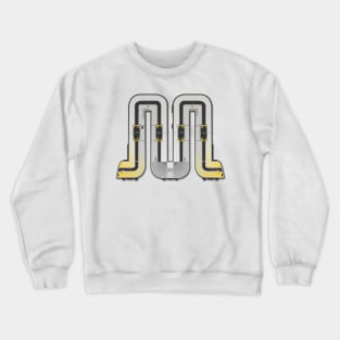 Greater Manchester Metrolink tram GMPTE TFGM M-Blem Crewneck Sweatshirt